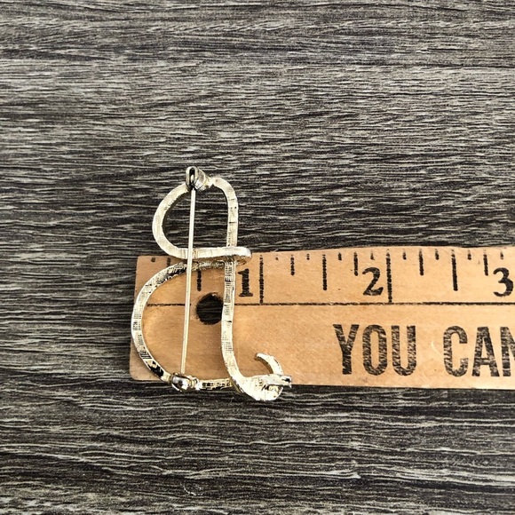 Vtg Letter B Brooch - Picture 6 of 12